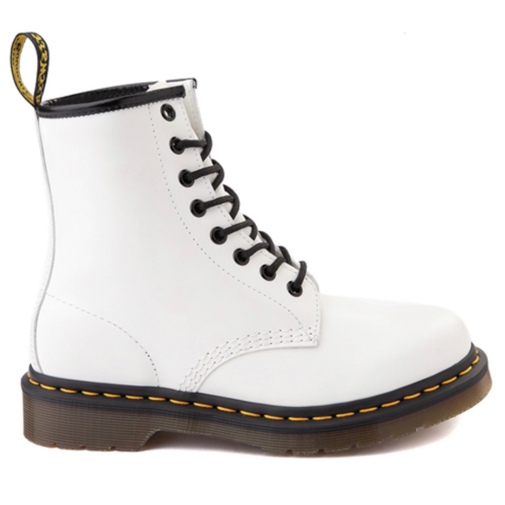 Dr. Martens White Luana Boots